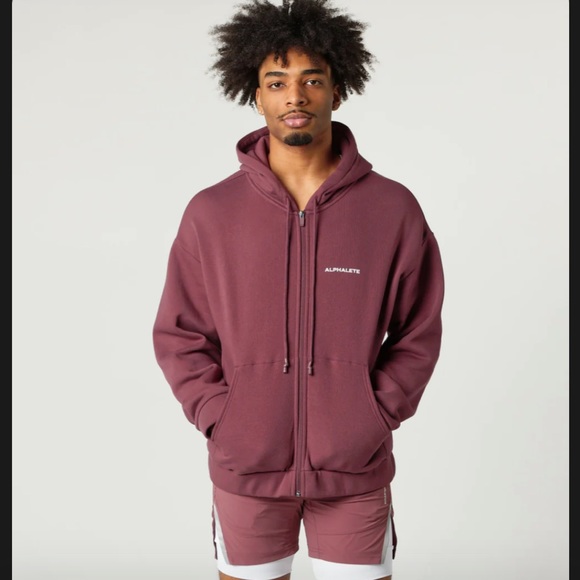 NWT Alphalete Classic Full Zip - Picture 1 of 3